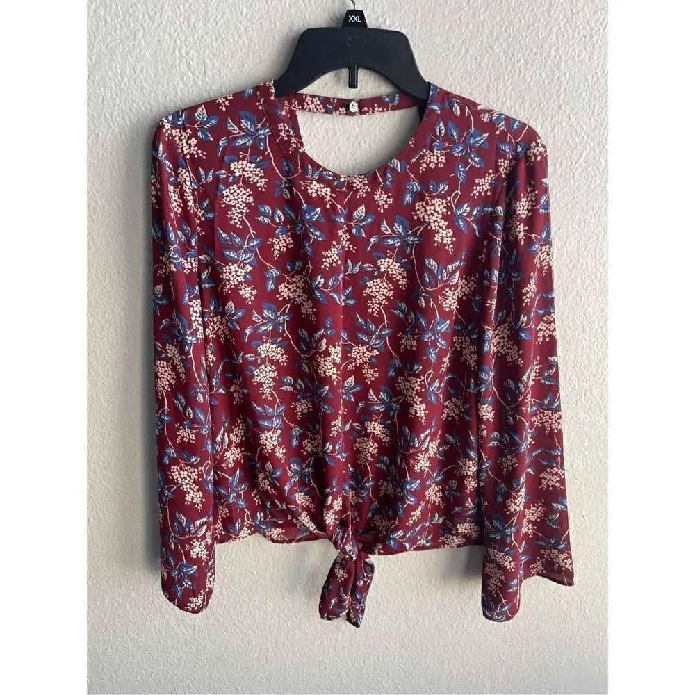 ❤️Madewell Bell Sleeve Floral Top